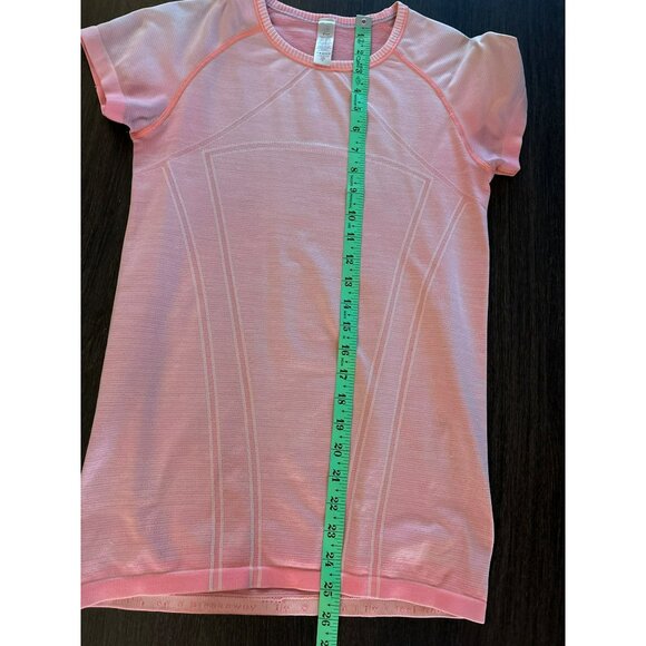 Ivivva (Girls Lululemon) Run Swiftly Fly Tech Short-Sleeve Performance Top Size - Picture 7 of 7